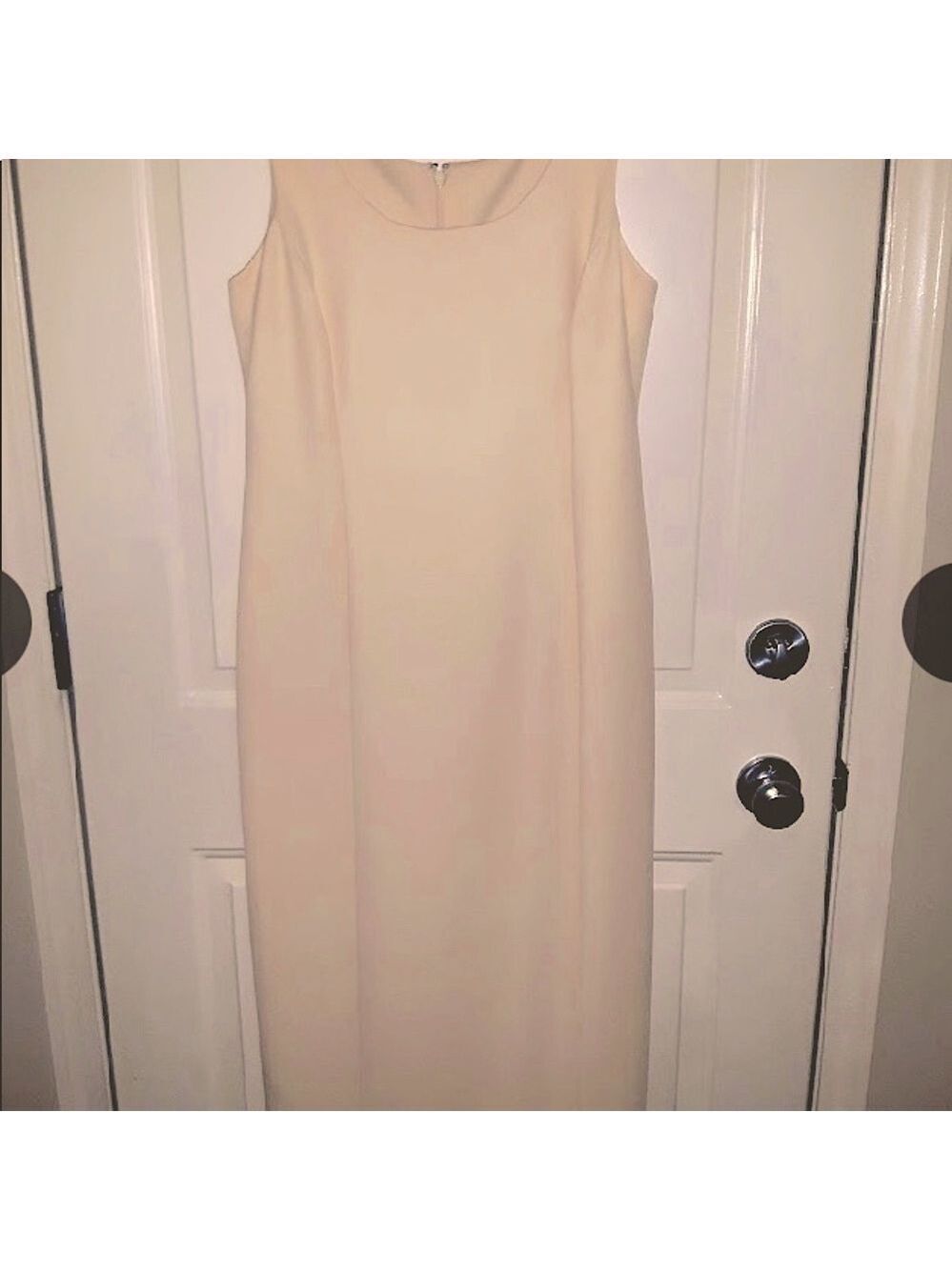 Vintage Formal Dress (only) soft yellow.